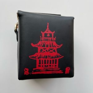 CHINESE TAKE OUT CROSS BODY BAG
